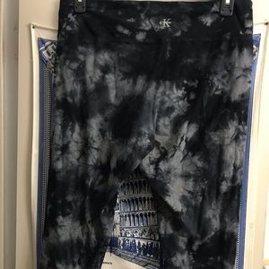 CALVIN KLEIN ACID WASH LEGGINGS